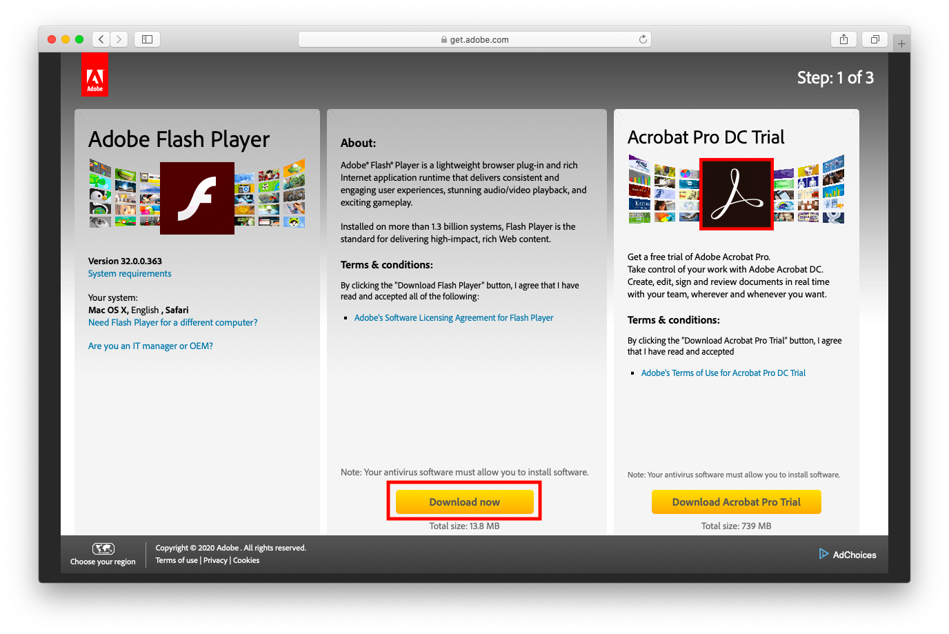 adobe flash player dmg free download game